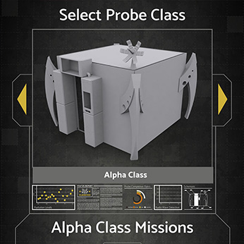 Touchpanel UI for an interactive game installation at an entertainment center